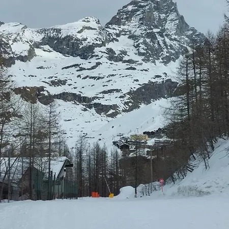 Monolocale Sulle Piste Del Cervino Rododendro Апартаменты